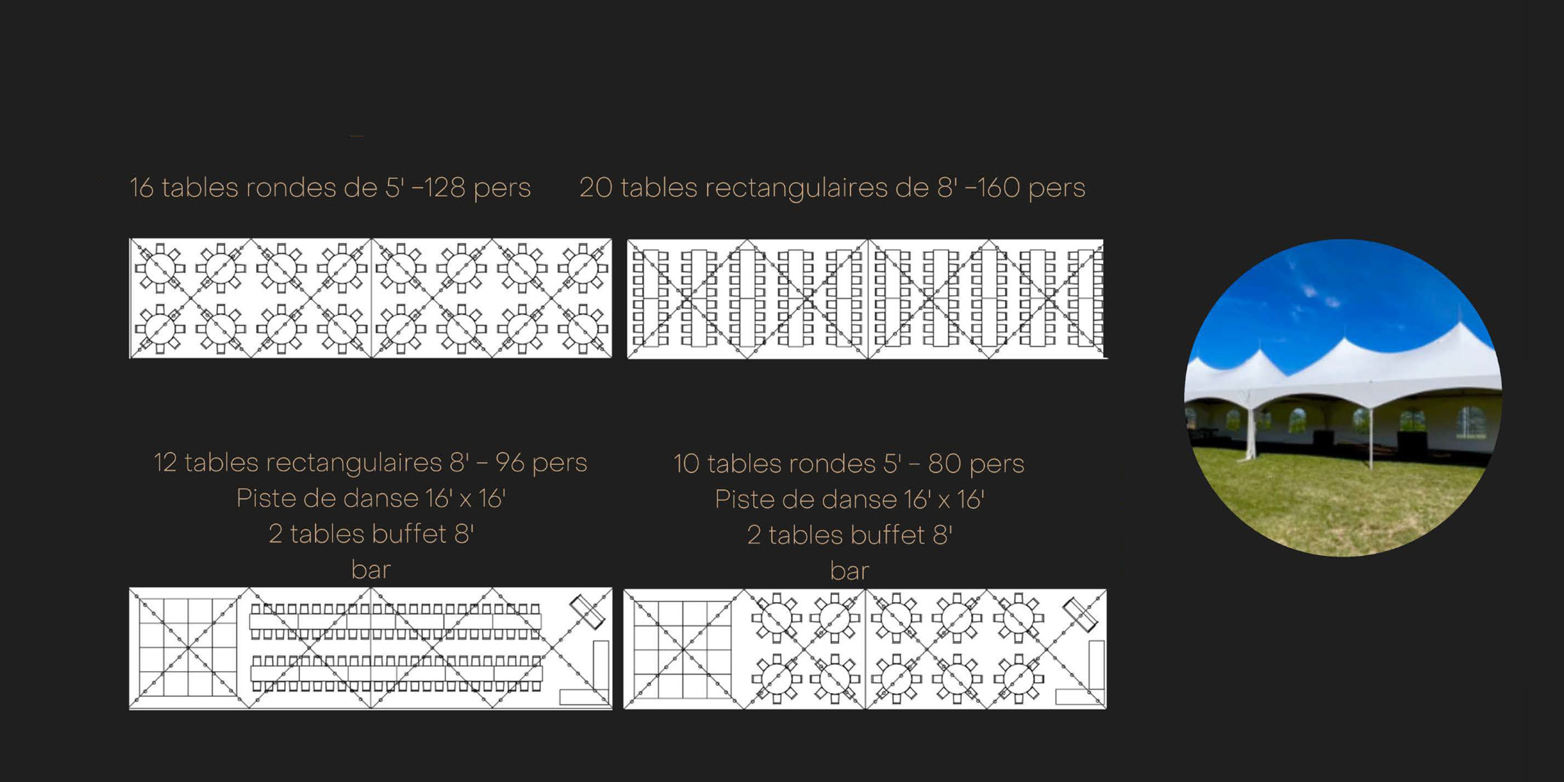 Les Machines Boys: Spécialistes en installation/location de tentes & chapiteaux pour mariages, événements corporatifs, festivals et partys privés dans les Laurentides